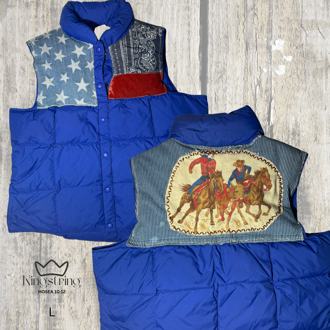 #454 Blue - Steer Wrestler