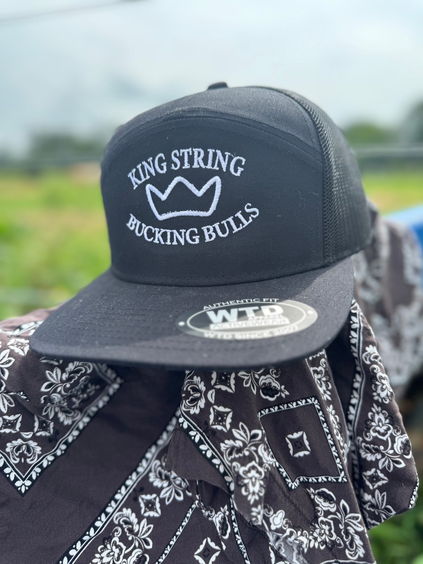 Kingstring Cap (Black Basic)