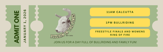 22nd Annual Pitchin In The Pines New Years DAY Pass