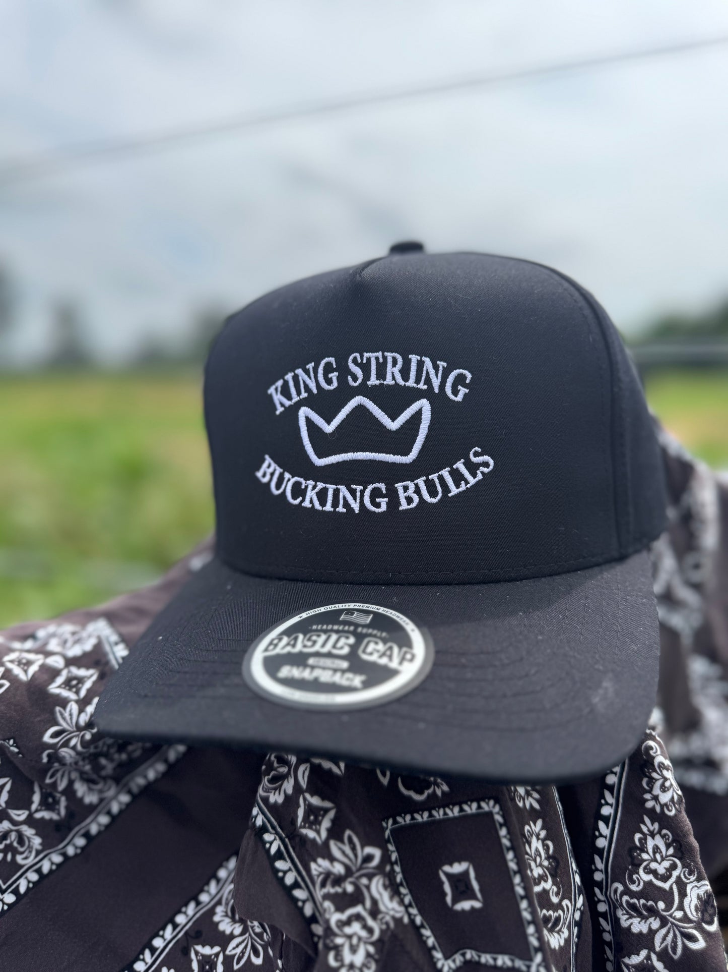 Kingstring Cap (Black Basic)