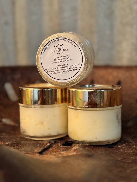 Beef Tallow/Coconut Oil Moisturizer