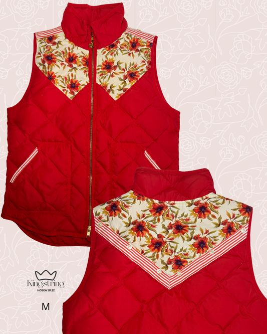#412 Red/Floral