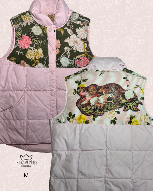 #422 Light Pink Embroidered Cowgirl