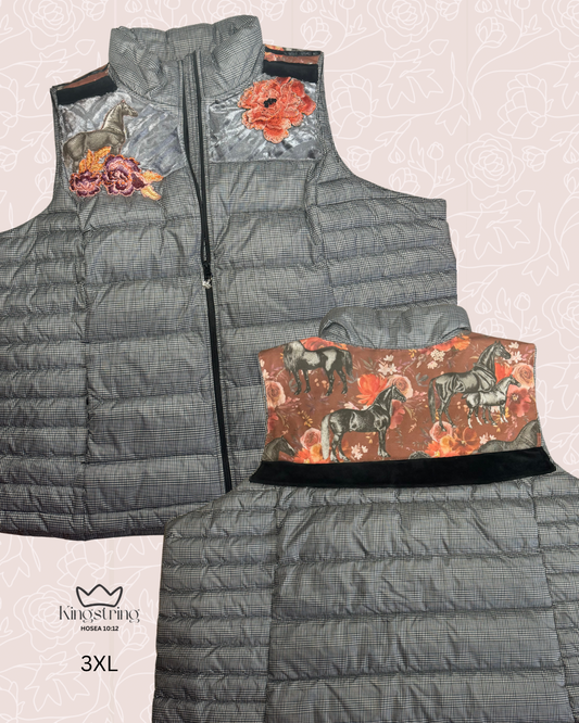#431 Grey Plaid Old English