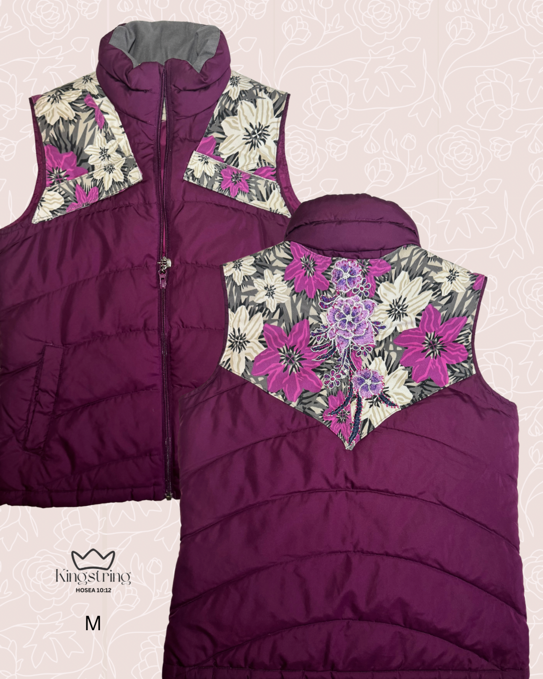 #434 Purple Embroidery