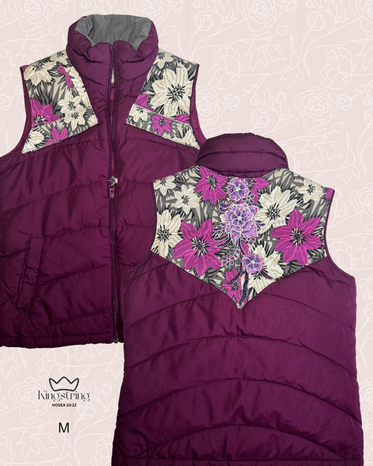 #434 Purple Embroidery