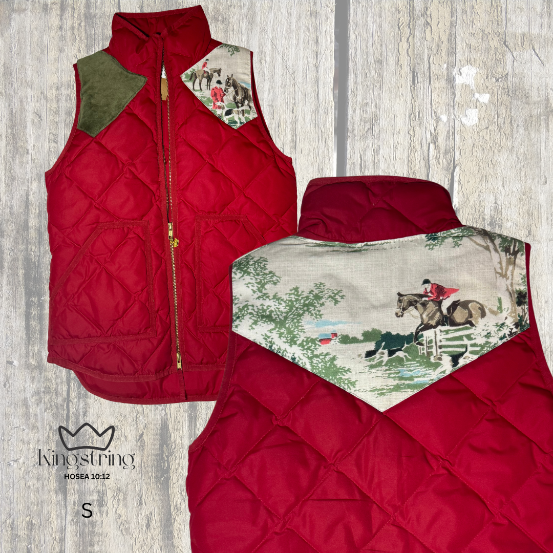#447 Red - Green Velvet English