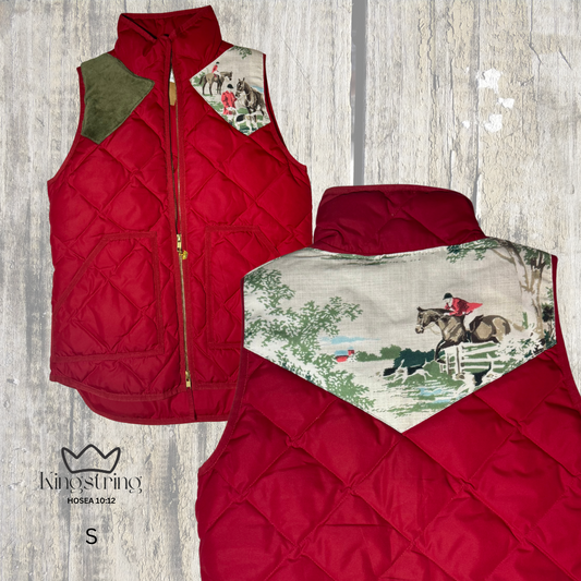 #447 Red - Green Velvet English